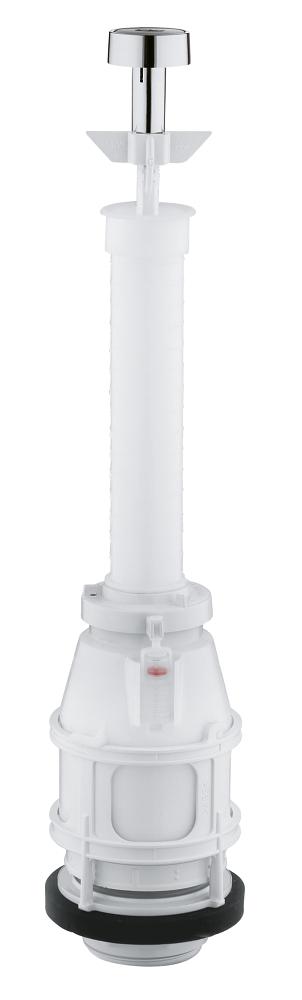 Soupape Servo GROHE pour réservoir apparent | Ref 37497PI0 | Bouton-poussoir chromé mat