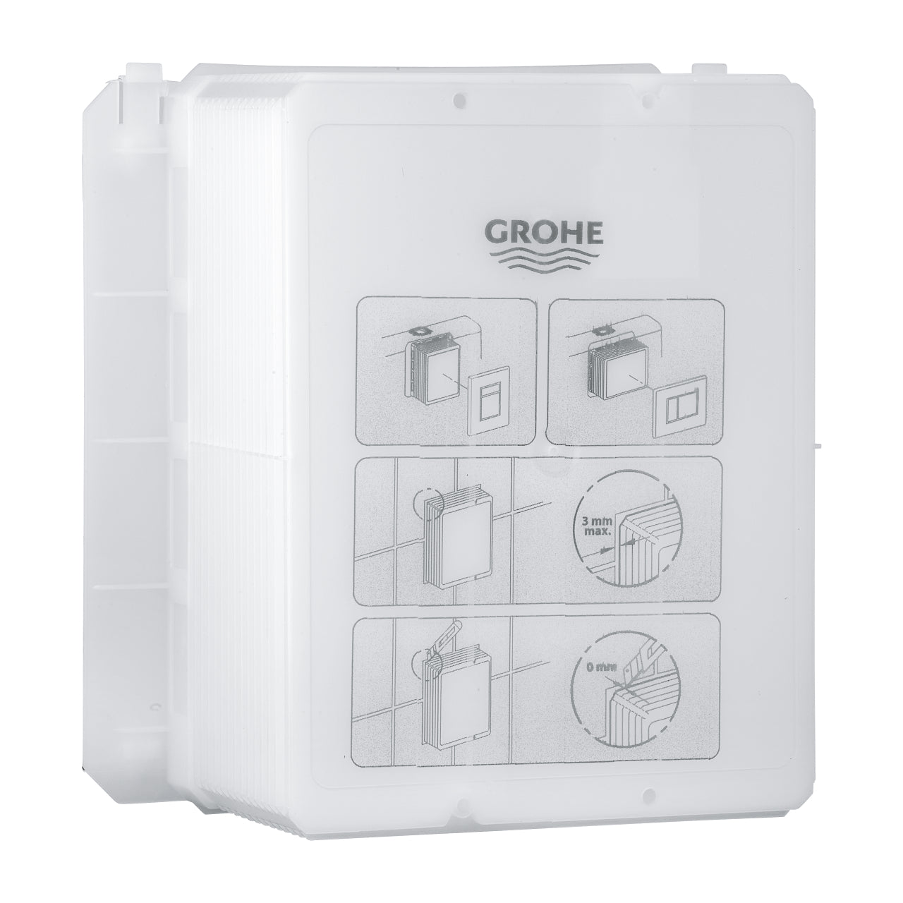 Trappe de visite pour grande plaque Grohe | Réf: 66783000 | Pour réservoir encastré