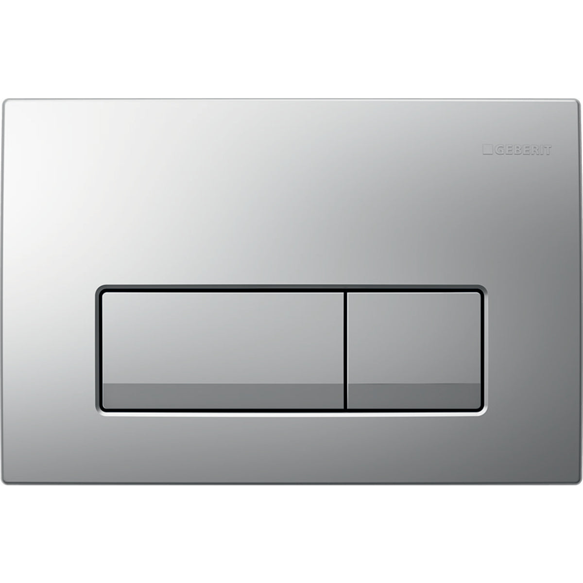 Plaque de déclenchement Delta50 Geberit | 2 Finition chromée