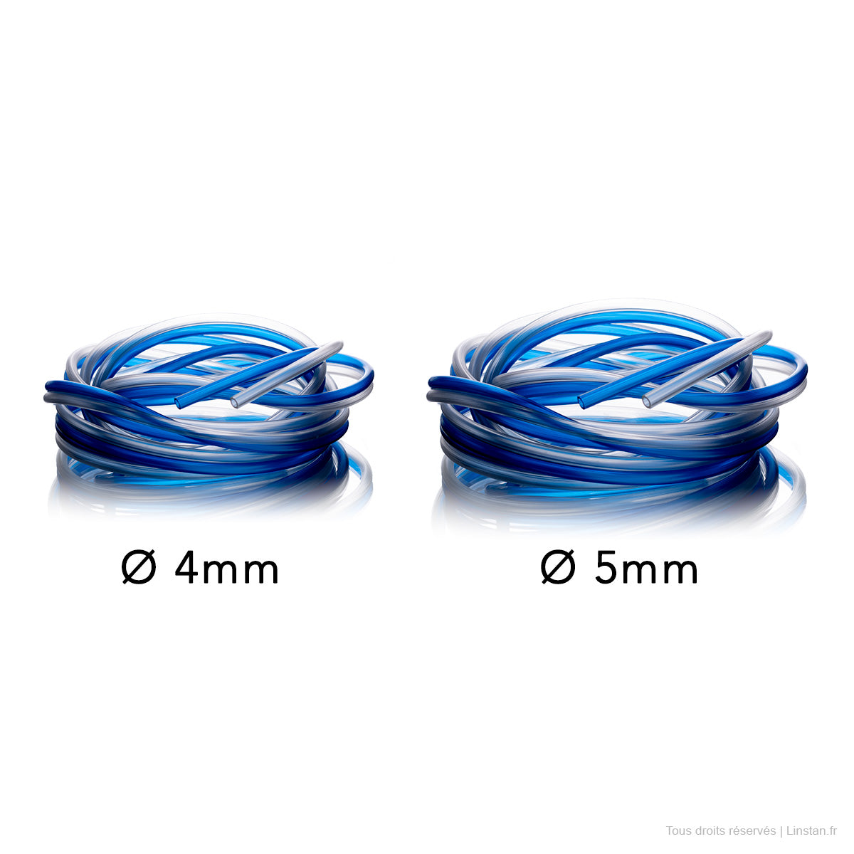 Capillaires pneumatiques Geberit, 4 et 5 mm diamètre 240.575.00.1 double touche