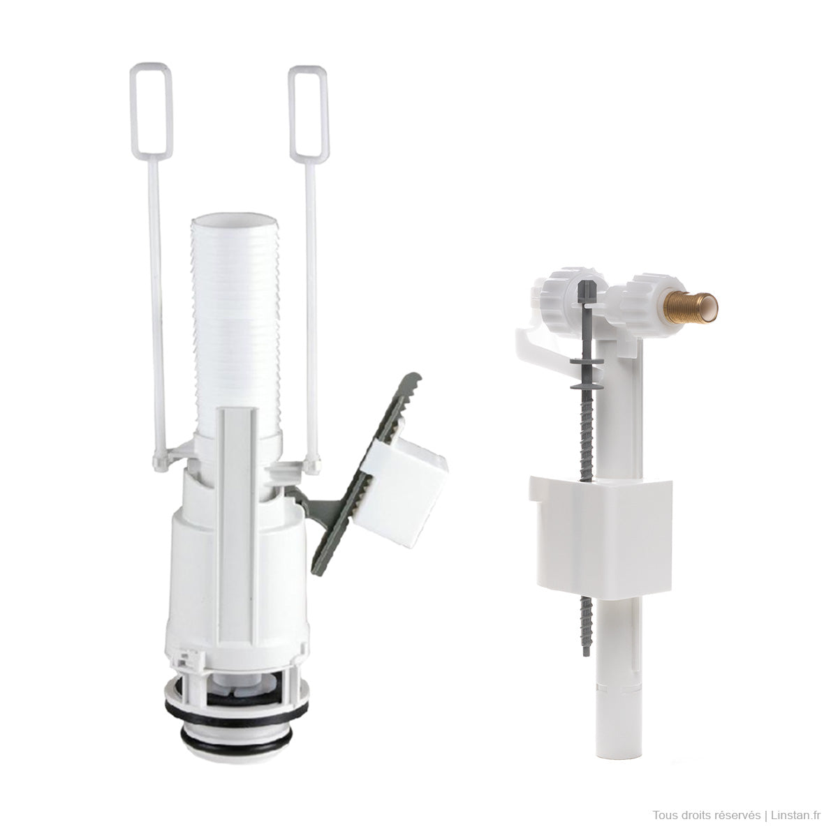 Chasse d'eau Siamp référence 32 4548 07 et 30 9510 07 réservoir BÂTI 535