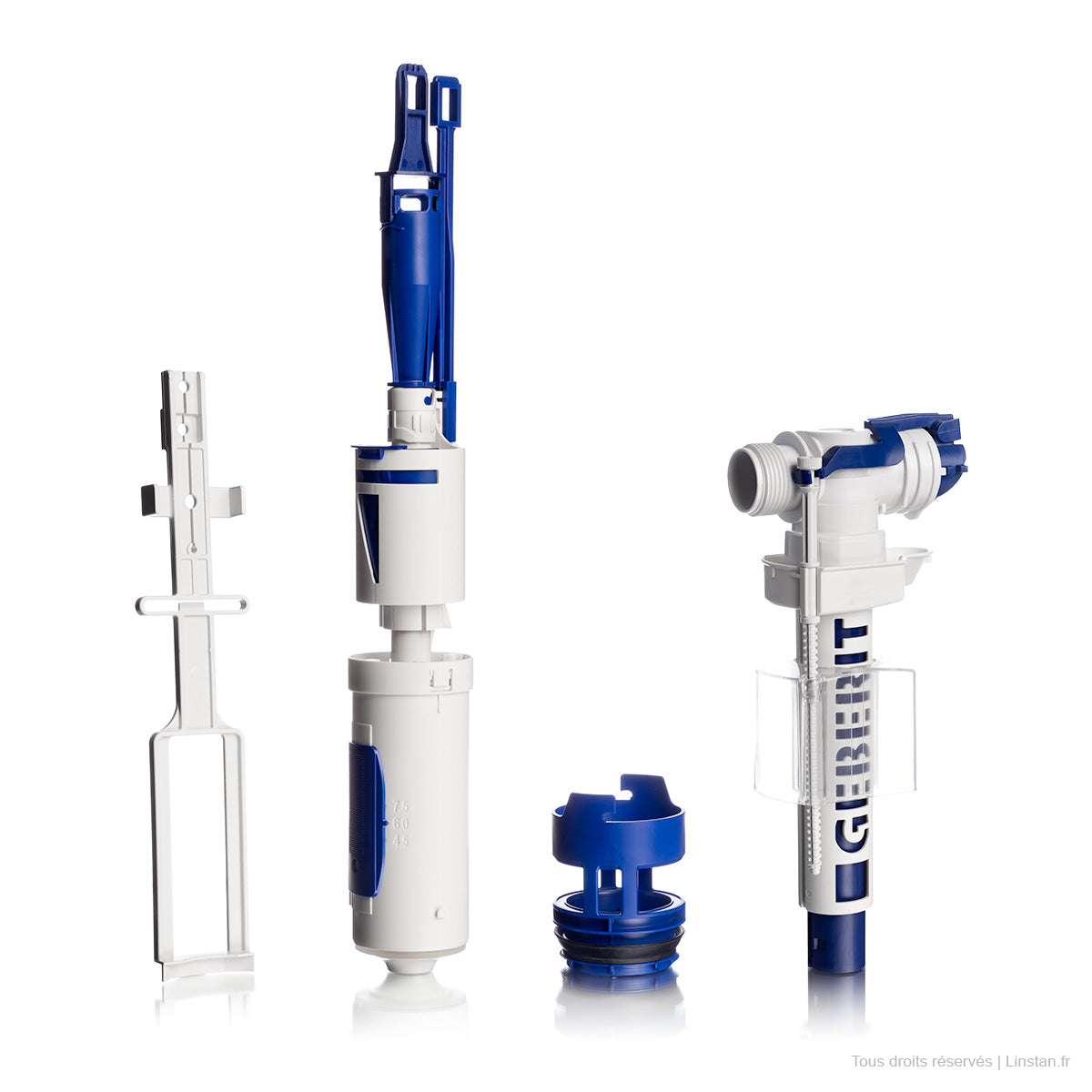 Chasse d'eau Geberit référence 241.290.00.1 réservoirs Sigma 8 de 2016, UP720 et Unica / UP700