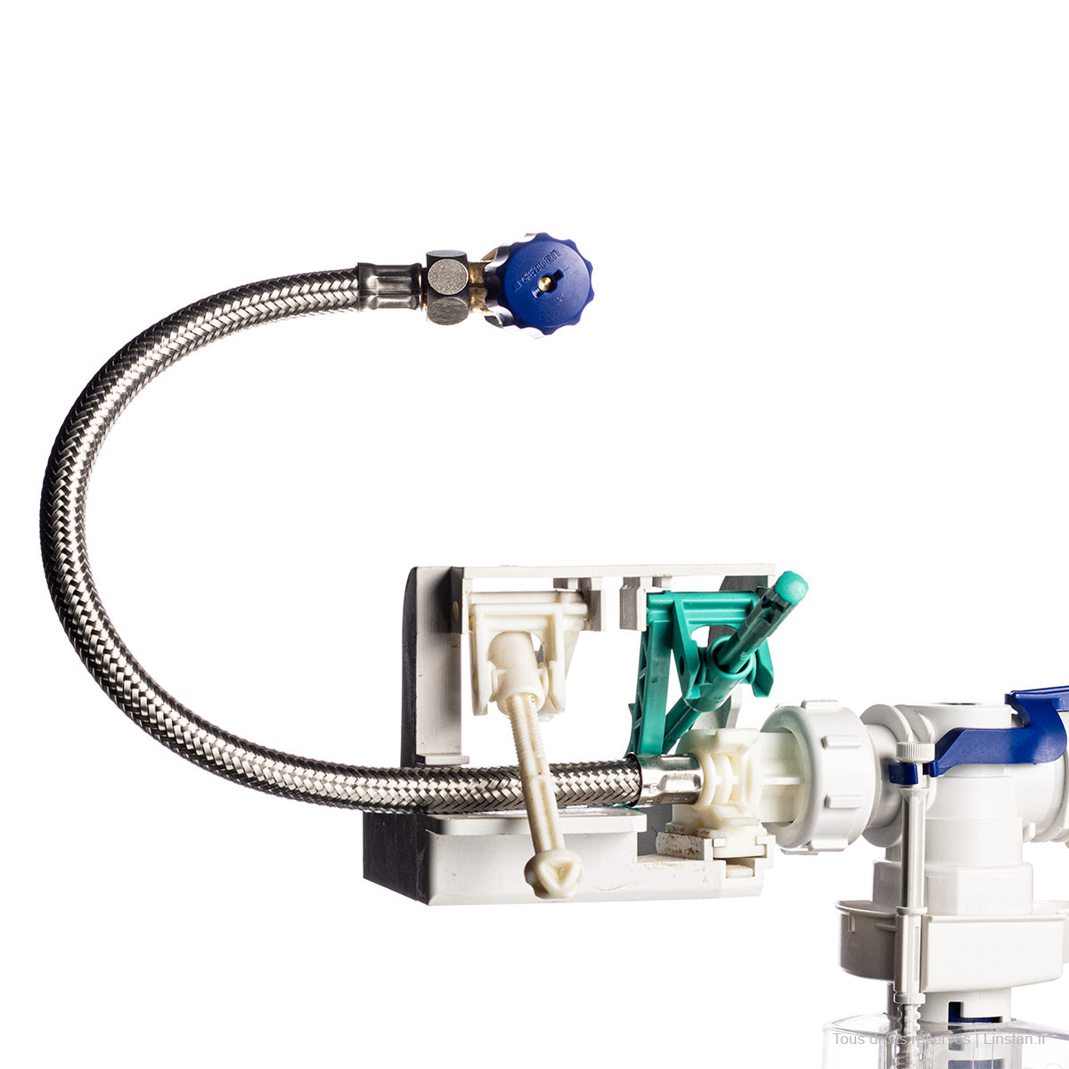 Geberit Typ 380 Schwimmerventil mit Flexschlauch | Art.-Nr.: 281.002.00.1 | Für Twinline-Tanks