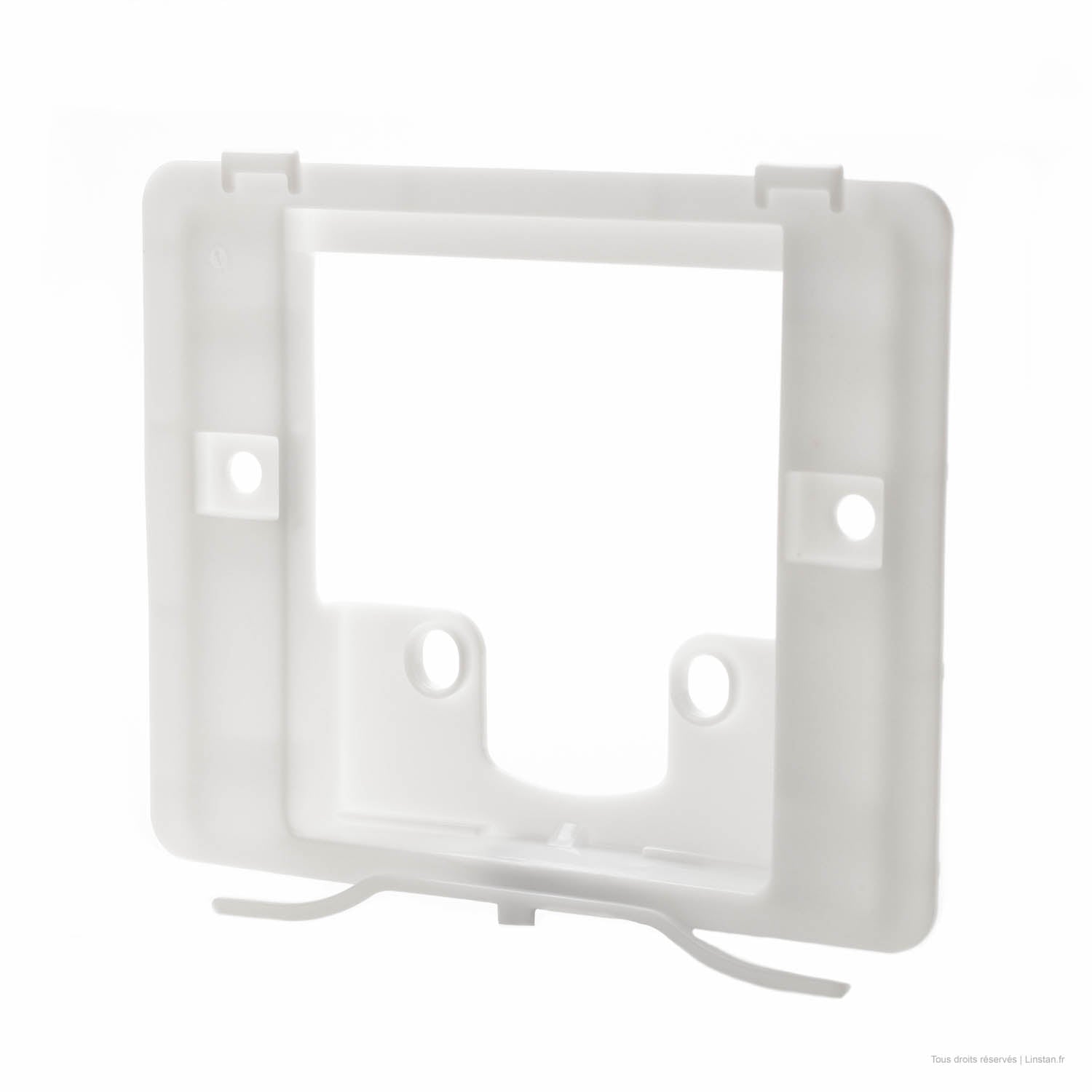 Square Siamp control plate | Ref: 31 2072 10 | Glossy chrome finish / matt chrome inserts