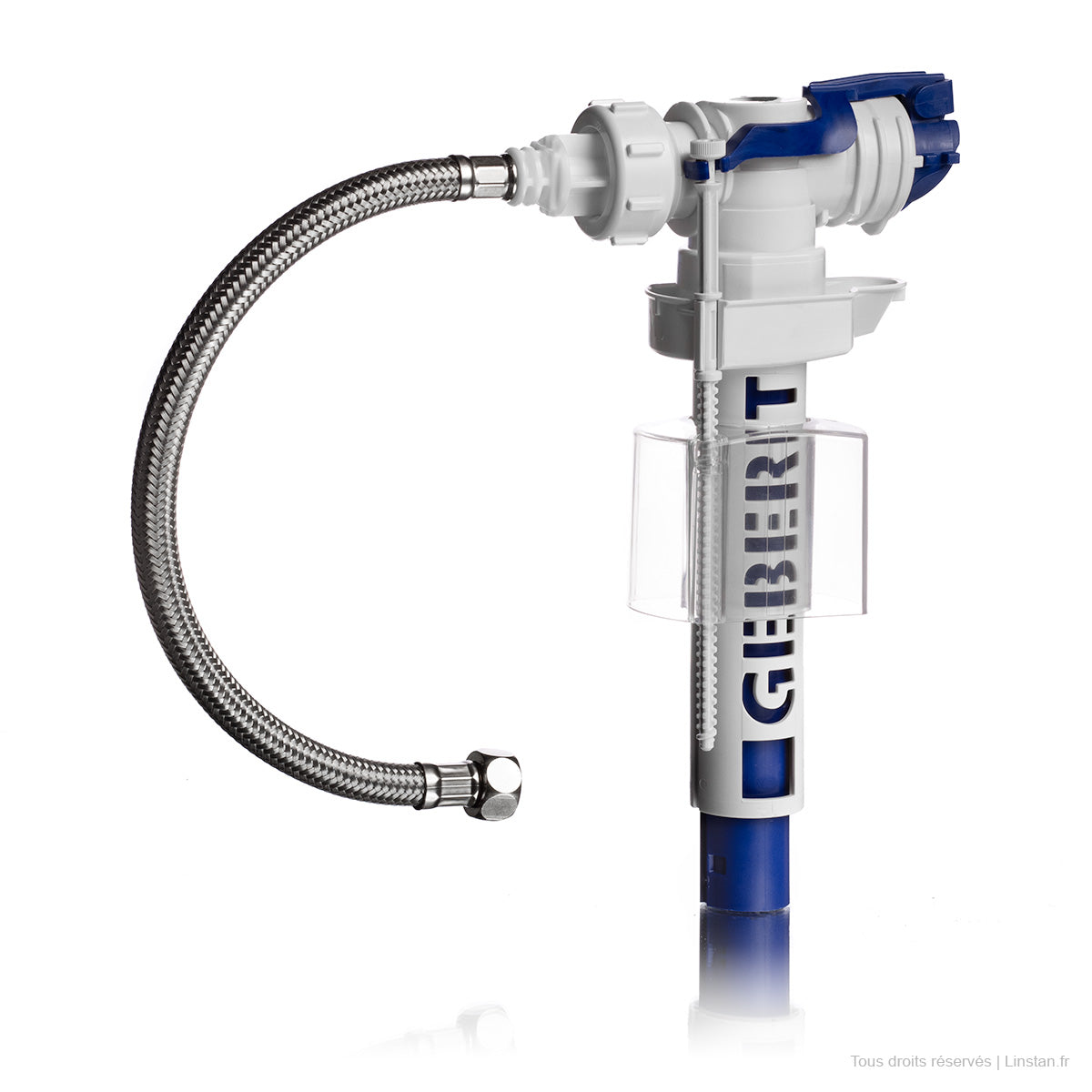 Flexible avec le robinet flotteur Geberit 240.989.00.1 réservoirs Twinline 12, Twinline 8