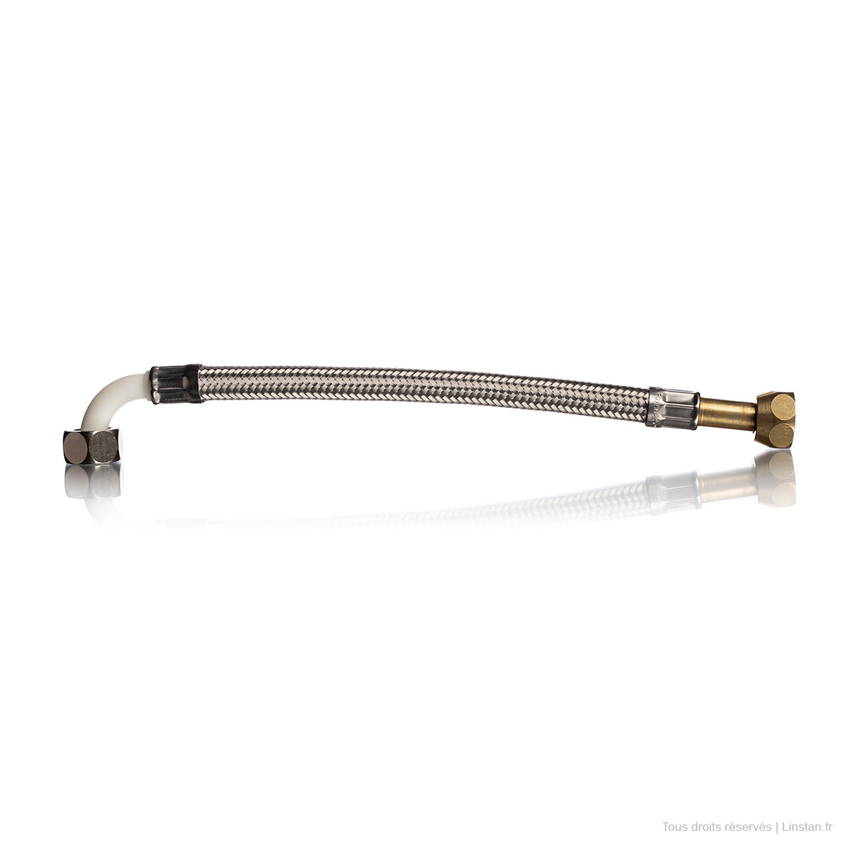 Flexible coudé Geberit | Réf: 240.329.00.1 | Pour réservoir encastré Kappa 15 UP120 Artline