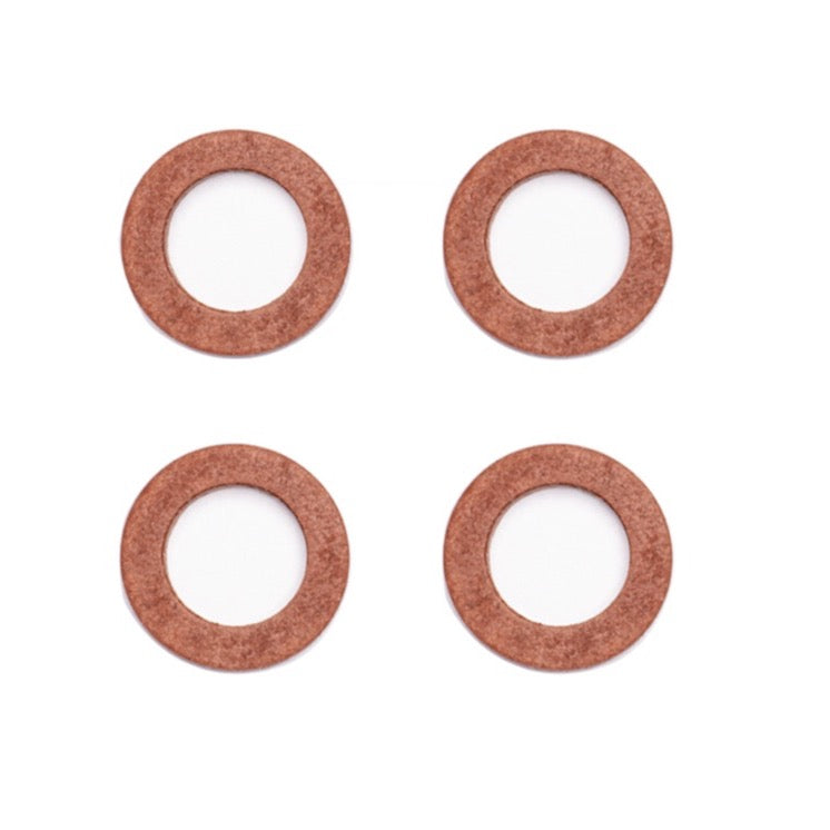 4 Sirius brand 12/17 fiber gaskets | For sealing loose nuts