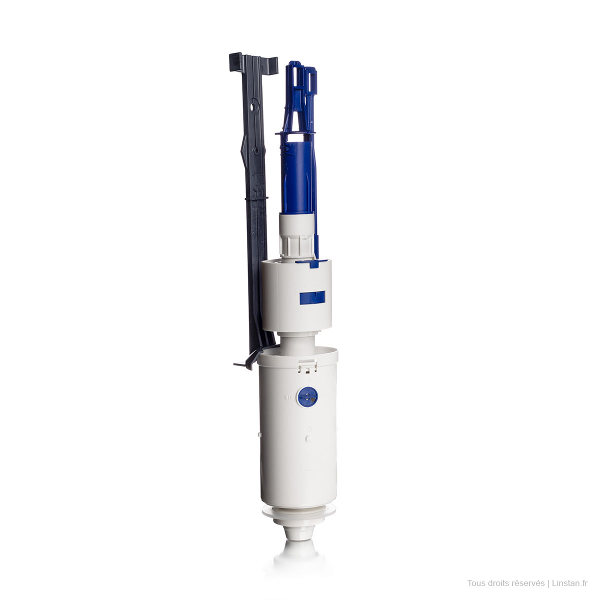 Chasse d'eau complète mécanisme, bassin, robinet flotteur, flexible Geberit | Réf: 240.501.00.1 | Réservoir encastré Twinline 12 double touche