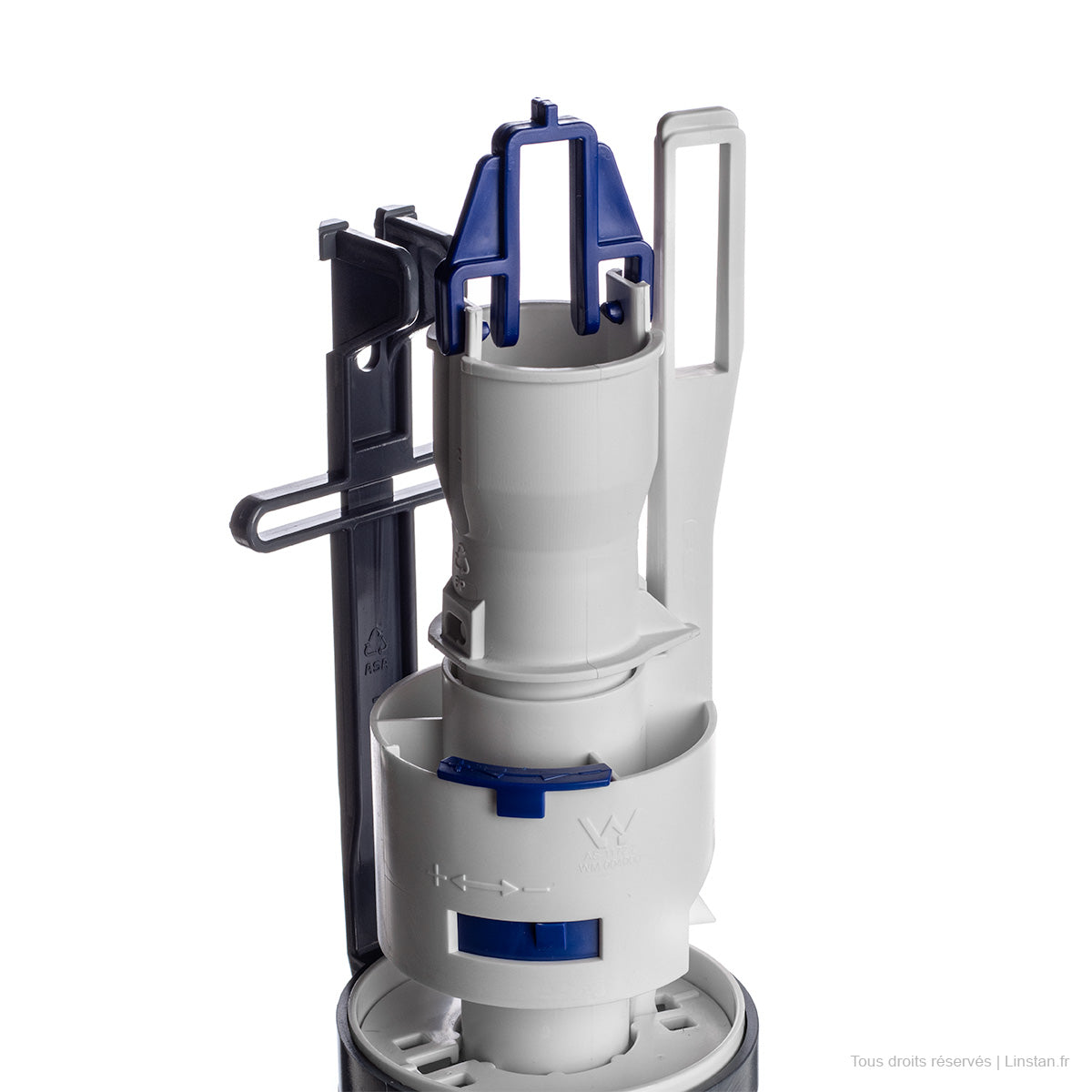 Mécanisme de chasse et bassin Geberit | Ref 240.637.00.1 | Pour WC encastrés Kappa 15 UP120 - UP200