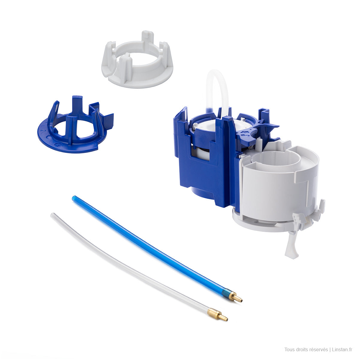 Releveur pneumatique avec accessoire Geberit référence 240.574.00.1 double touche