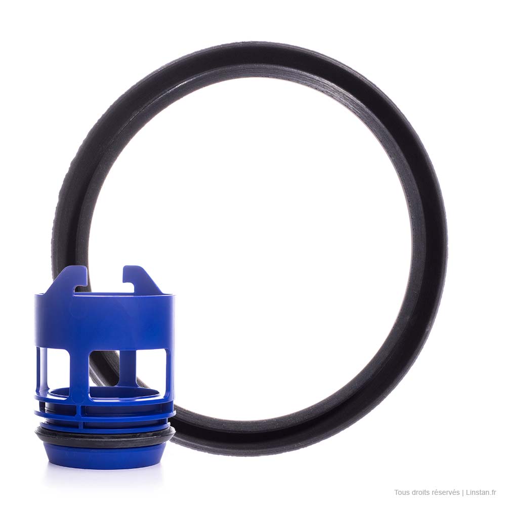 Joint profilé bassin mécanisme Geberit Ø 58x52 | Ref 241.293.00.1 | WC encastrés Sigma 8 de 2016, UP720, Unica, UP700 et Delta 8