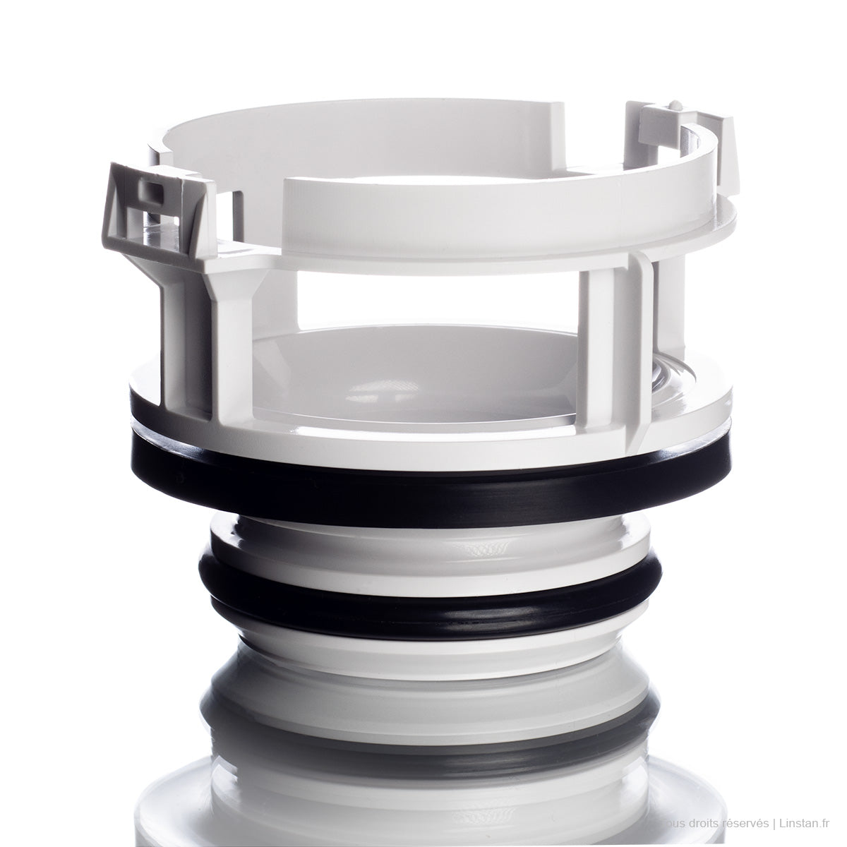 Chasse d'eau complète Siamp | Réf: 32 4536 07 et 30 9510 07 | Pour réservoir encastré Bâti 536