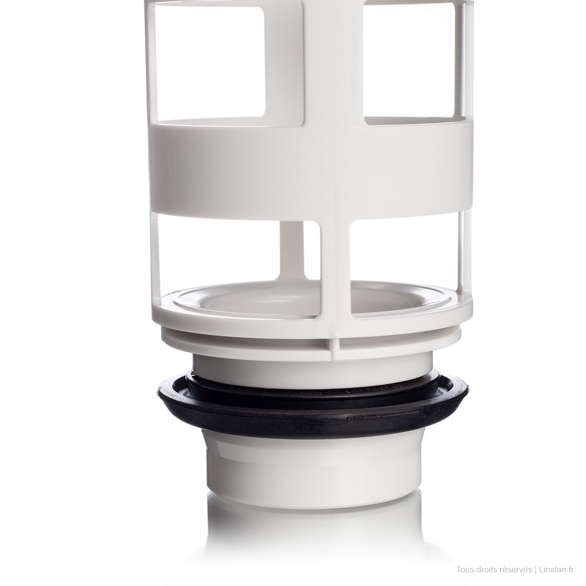 Chasse d'eau complète mécanisme, bassin, robinet flotteur, flexible Geberit | Réf: 240.501.00.1 | Réservoir encastré Twinline 12 double touche
