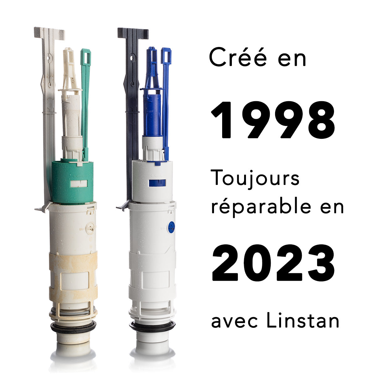 Mécanisme double touche et bassin Geberit | Ref 240.501.00.1, 240.500.00.1 | Pour WC encastré Twinline 12 UP130