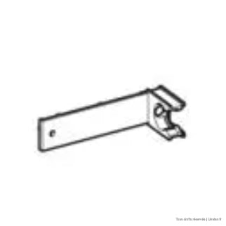 Clip de fixation pour robinet flotteur Geberit | Réf: 244.132.00.1 | Pour réservoirs encastrés 110.620 / NUVO