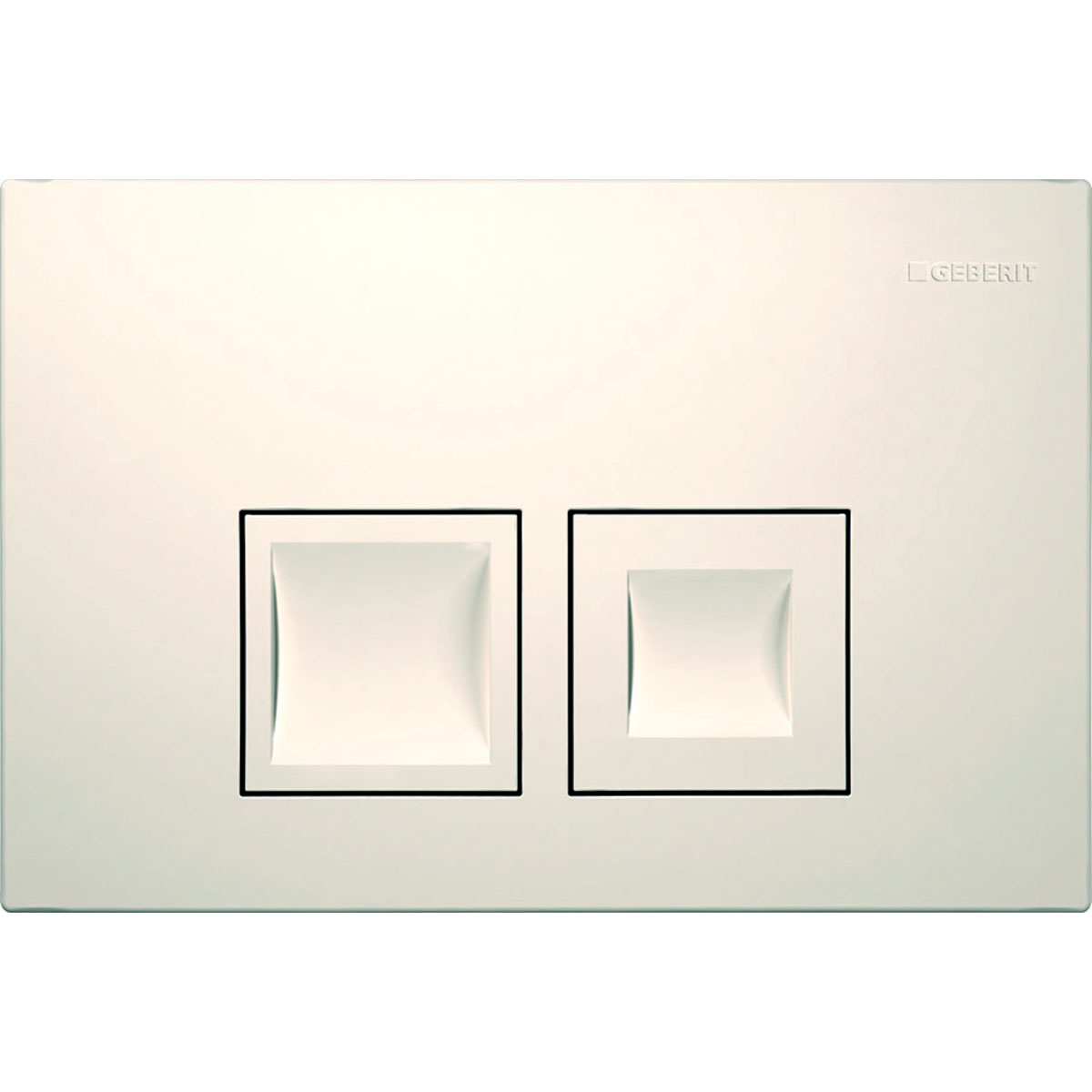 Geberit Delta35 flush plate | Ref: 115.135.11.5 | White finish