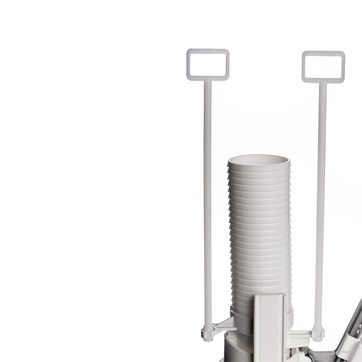 Chasse d'eau complète Siamp | Réf: 32 4536 07 et 30 9510 07 | Pour réservoir encastré Bâti 536