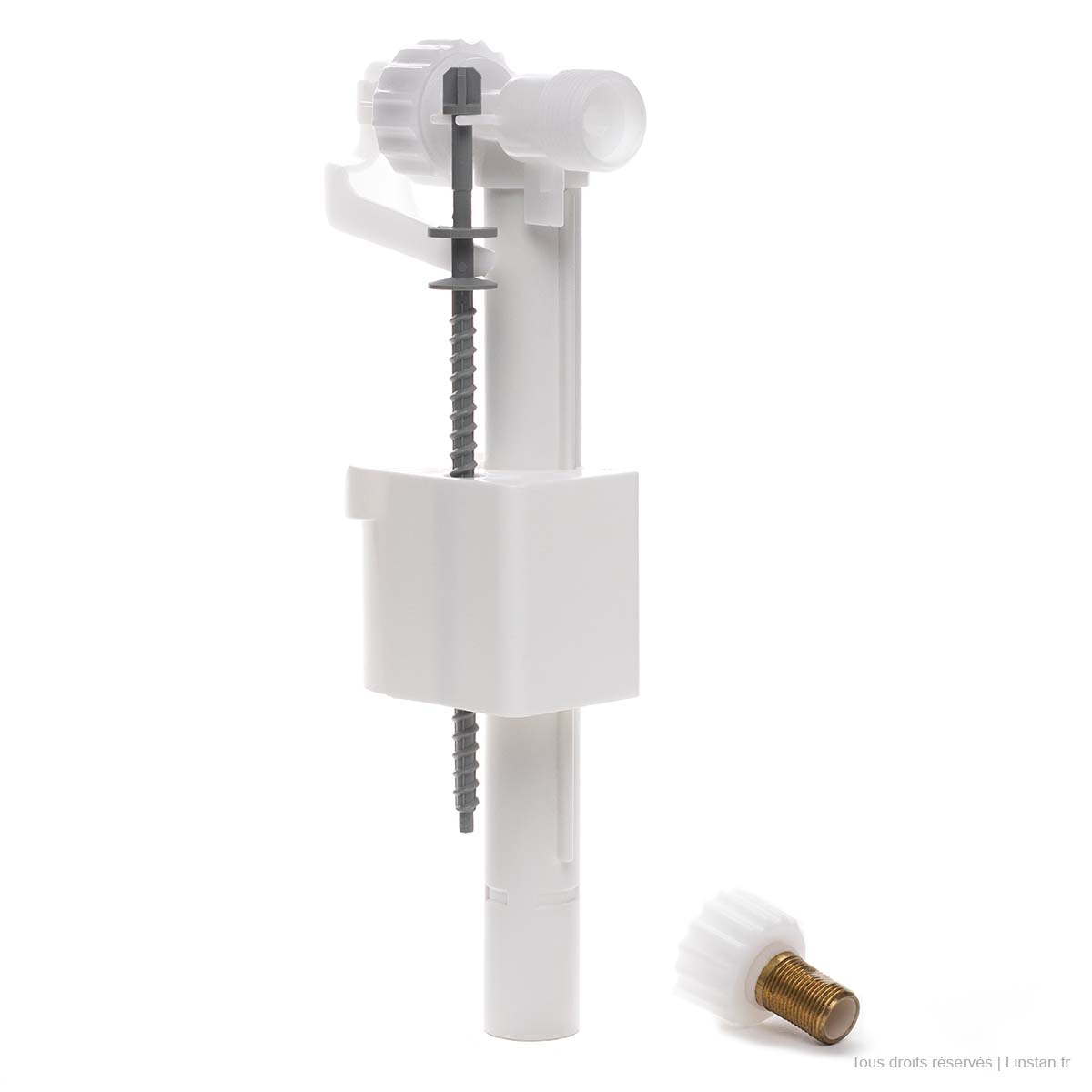 Chasse d'eau complète Siamp | Réf: 32 4545 07 et 30 9510 07 | Pour réservoir encastré Verso 800
