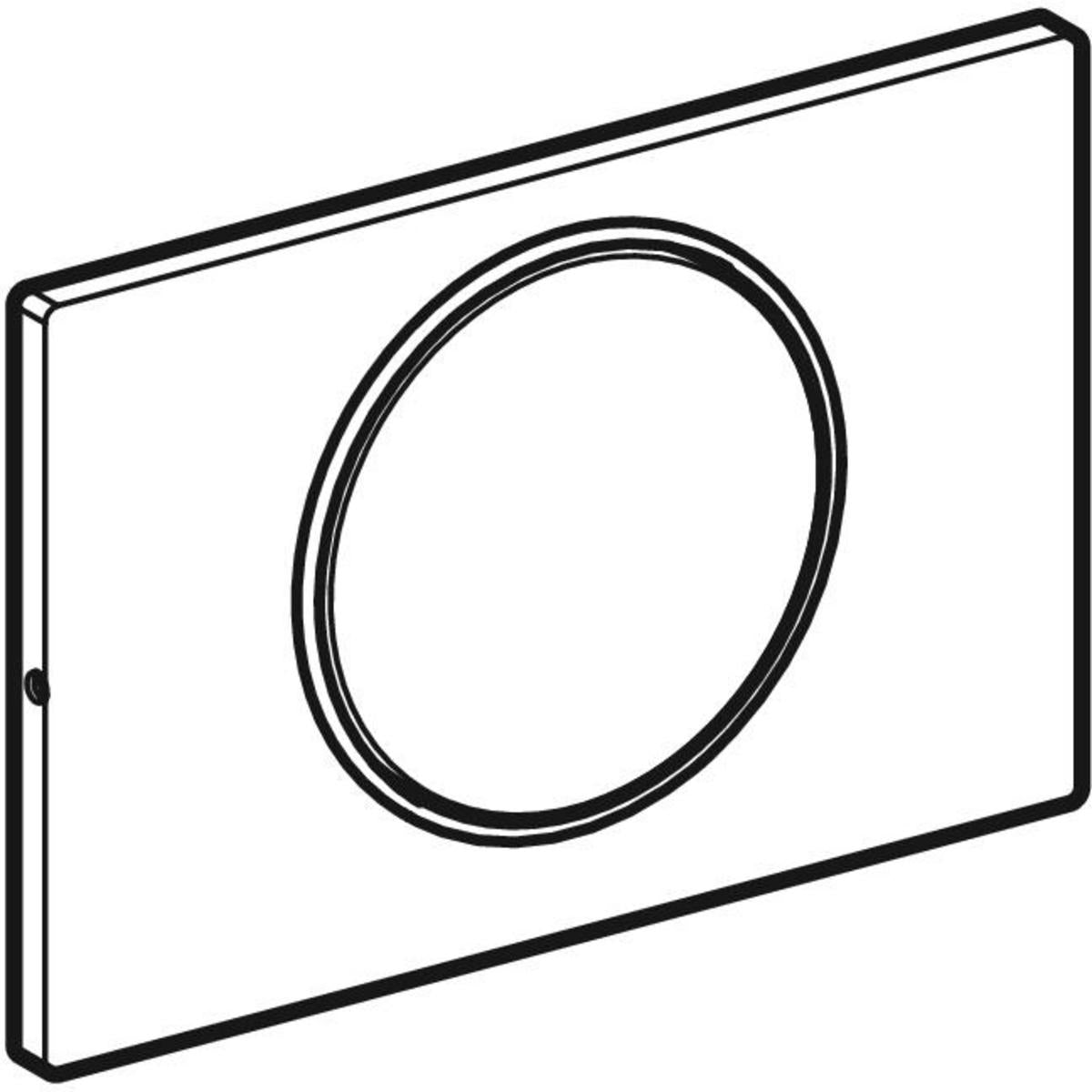 Plaque de déclenchement, Sigma10 Geberit | 3 Finitions noires