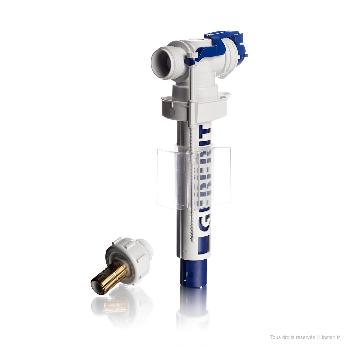 Geberit type 380 float valve | Ref: 281.002.00.1 | With water connection and fixing kit