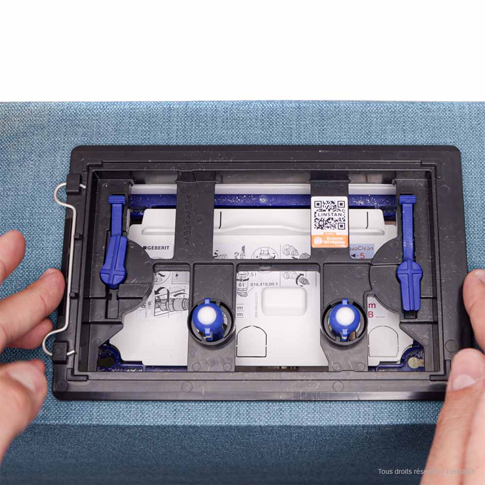 Cadre de fixation Geberit | Réf: 243.108.00.1 | Pour réservoir encastré Omega 12