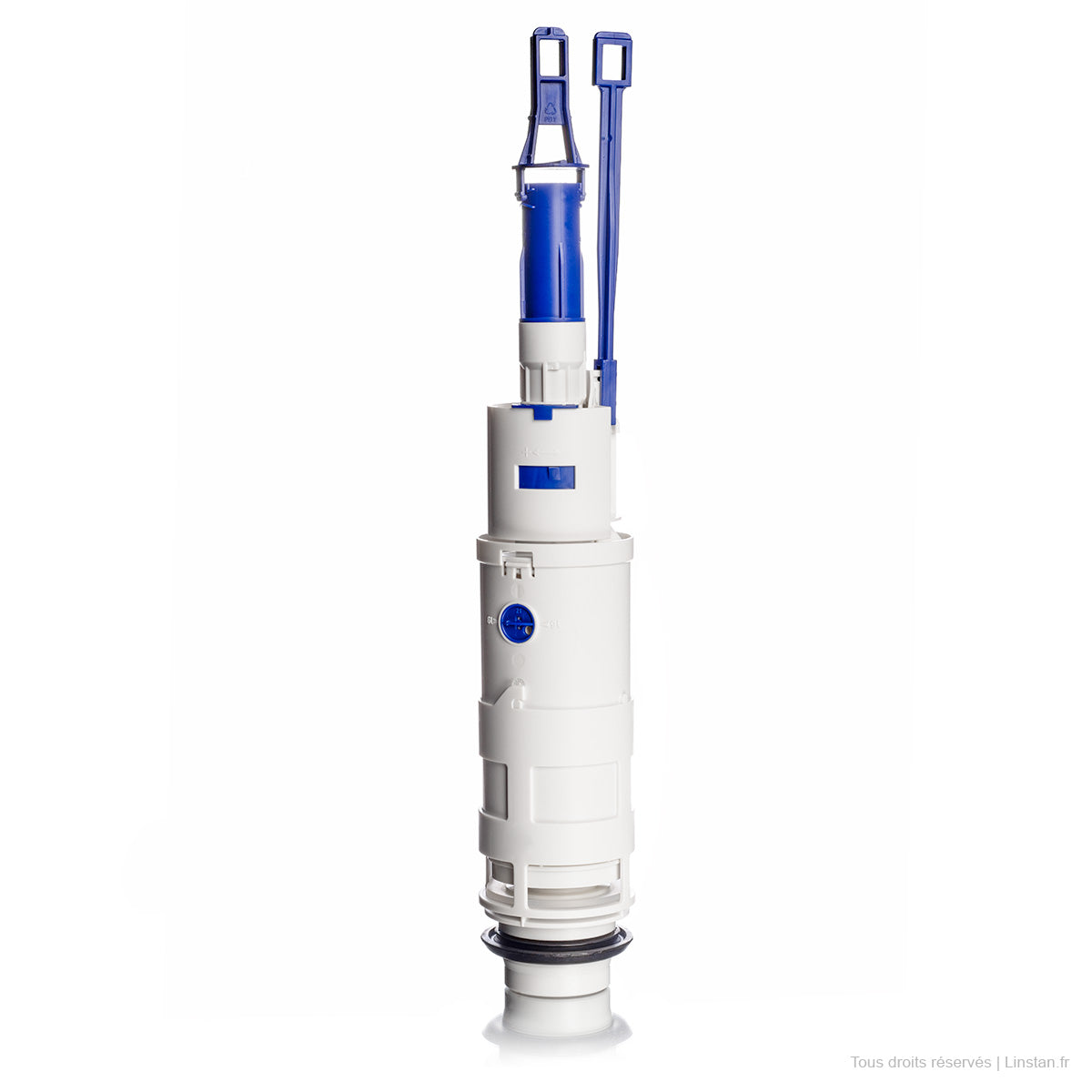 Mécanisme double touche et bassin Geberit | Ref 240.501.00.1, 240.500.00.1 | Pour WC encastré Twinline 12 UP130