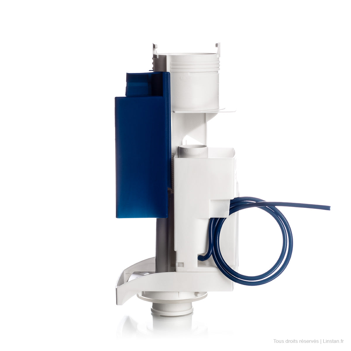 Mécanisme de chasse AV1 pour Rapid SL, SLX, Uniset, Solido Grohe | Réf: 42320000 | Réservoir encastré