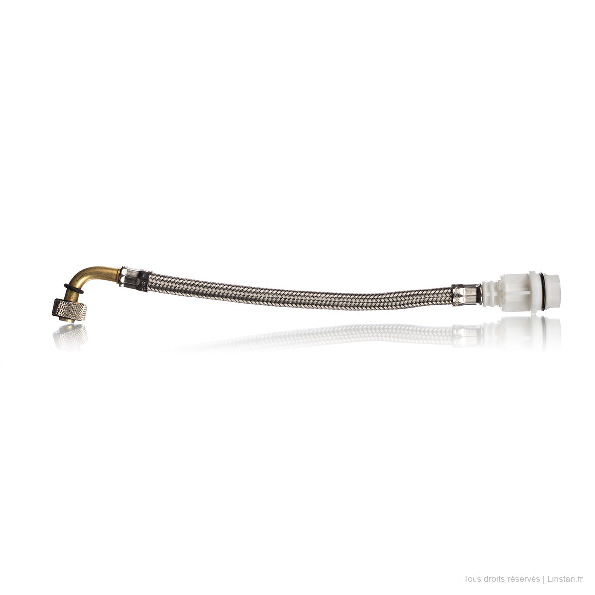 Flexible coudé Geberit | Réf: 240.629.00.1 | Pour réservoirs encastrés Omega 12 et Kappa 15 UP200