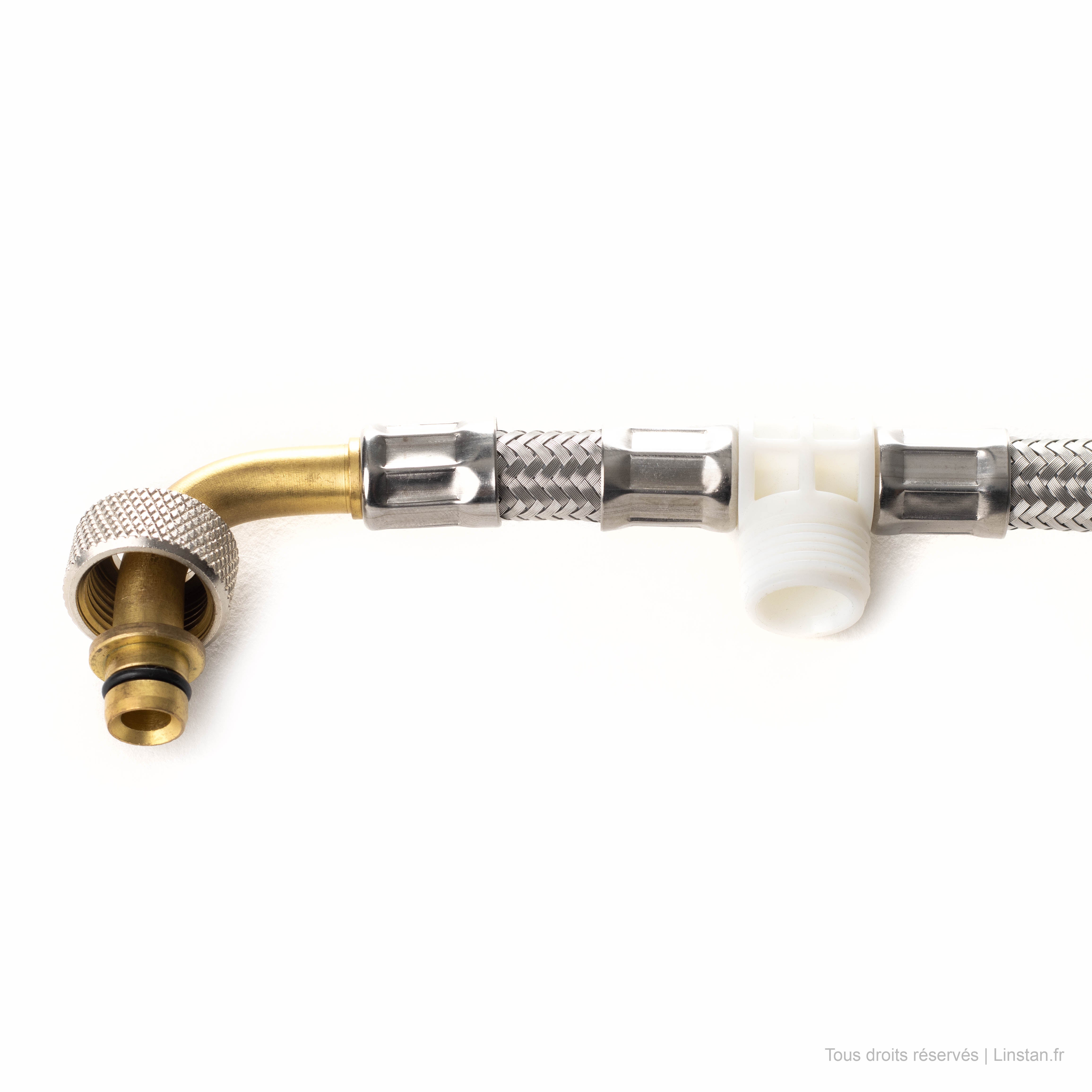 Flexible pour WC lavant Aquaclean Geberit référence 240.839.00.1 réservoirs Omega 12, Kappa 15