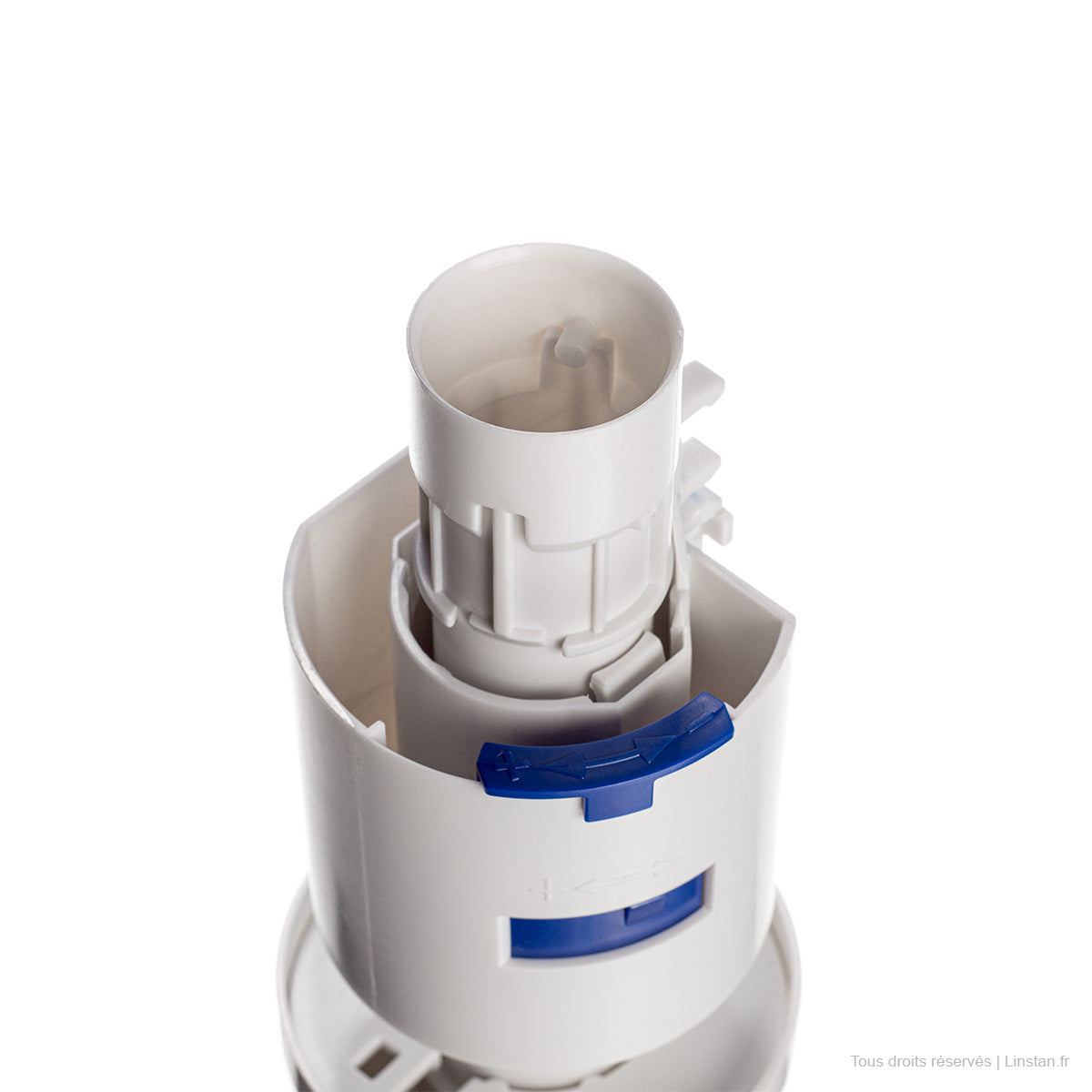 Mécanisme double touche et bassin Geberit | Ref 240.501.00.1, 240.500.00.1 | Pour WC encastré Twinline 12 UP130