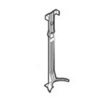 Support de fixation Geberit | Réf : 240.506.00.1 | Pour réservoirs encastrés à double touche Twinline 12, 10.800 et 10.400
