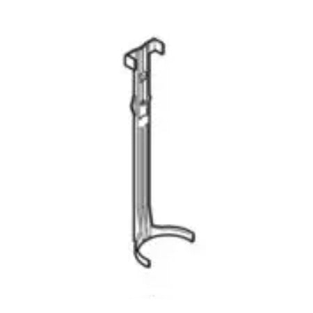 Support de fixation Geberit | Réf : 241.170.00.1 | Pour réservoirs encastrés à simple touche Twinline 12, 10.400, 10.800, 10.500 / 10.520 et 10.600 / 10.620
