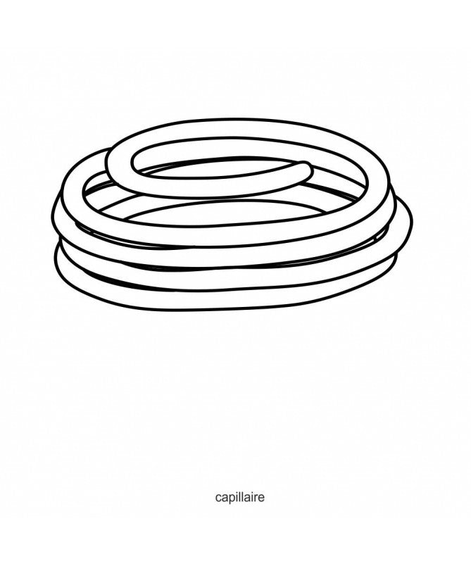 1 meter long translucent capillary Regiplast / Oli | Ref: CAP160 | For Evo Césame and Futura 74 tanks