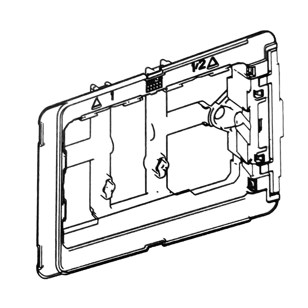 Regiplast / Oli Gegenplatte | Ref: 18301 | Für Einbautanks