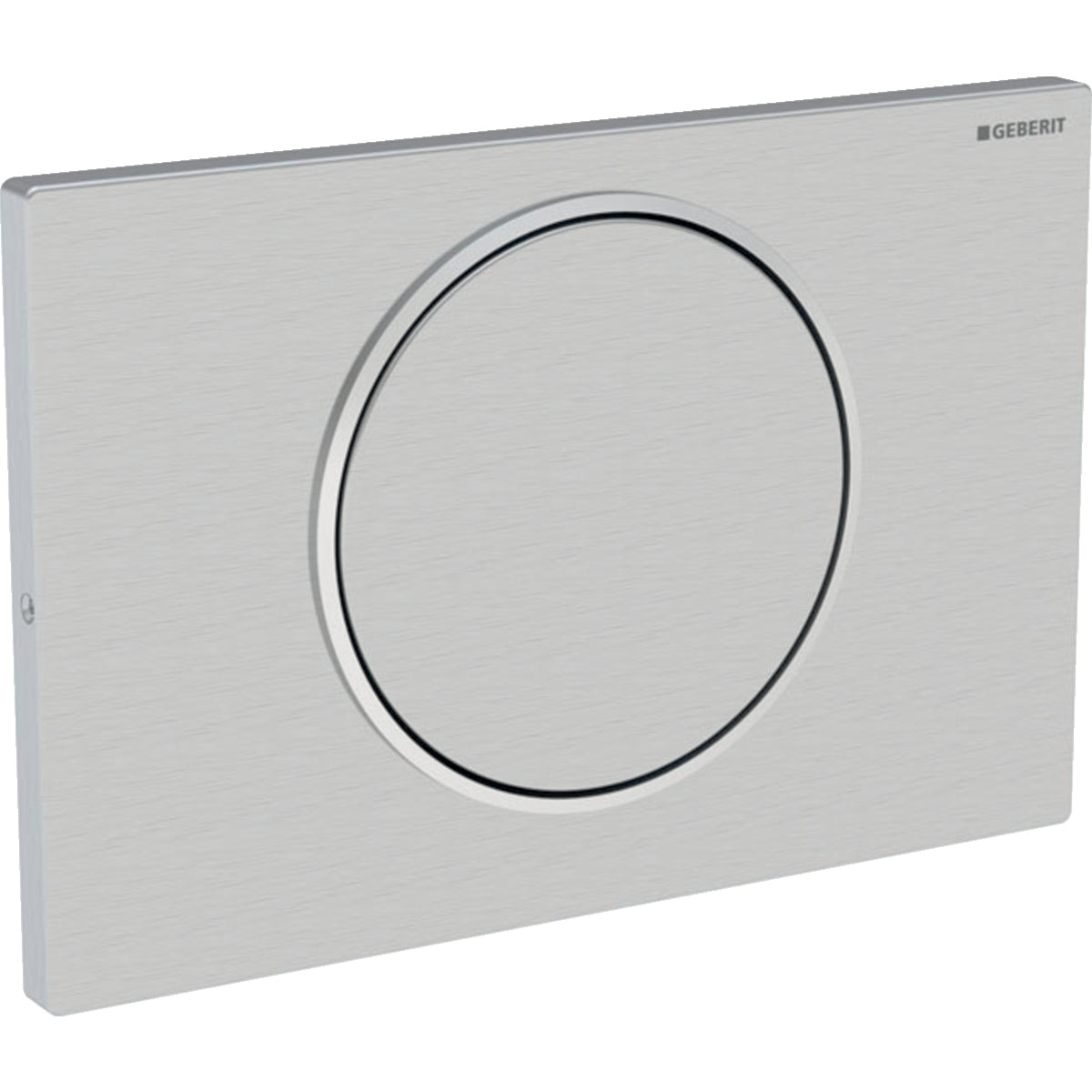 Plaque de déclenchement, Sigma10 Geberit, antivandalisme | Réf: 115.787.SN.5 | Finition acier inoxydable brossé