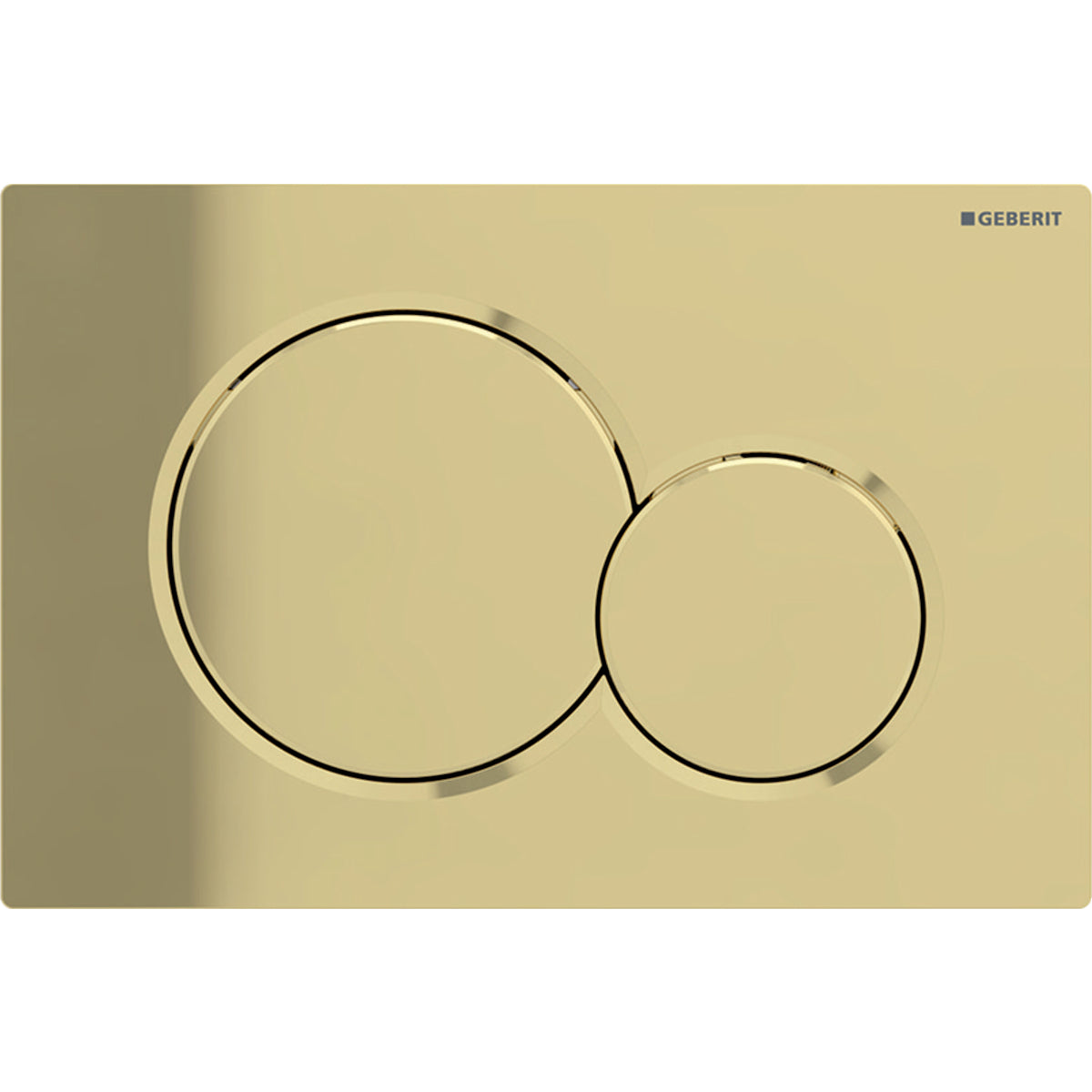 Geberit Sigma01 flush plate | Ref: 115.770.DT.5 | Galvanized special brass finish