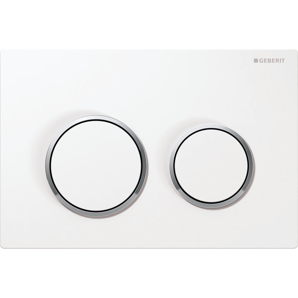 Plaque de déclenchement, Omega20 Geberit | 5 Finitions blanches