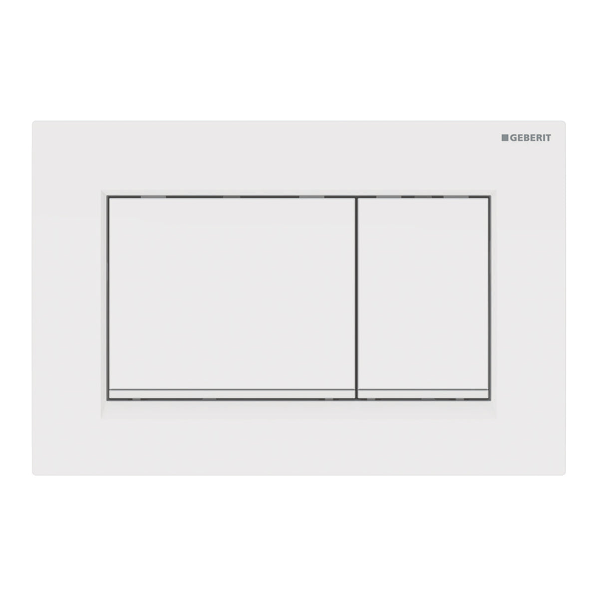 Geberit Sigma30 flush plate | 5 white finishes