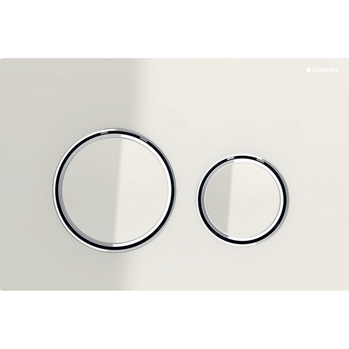 Geberit Sigma21 flush plate | Ref: 115.884.JL.1 | Sandblasted grey finish
