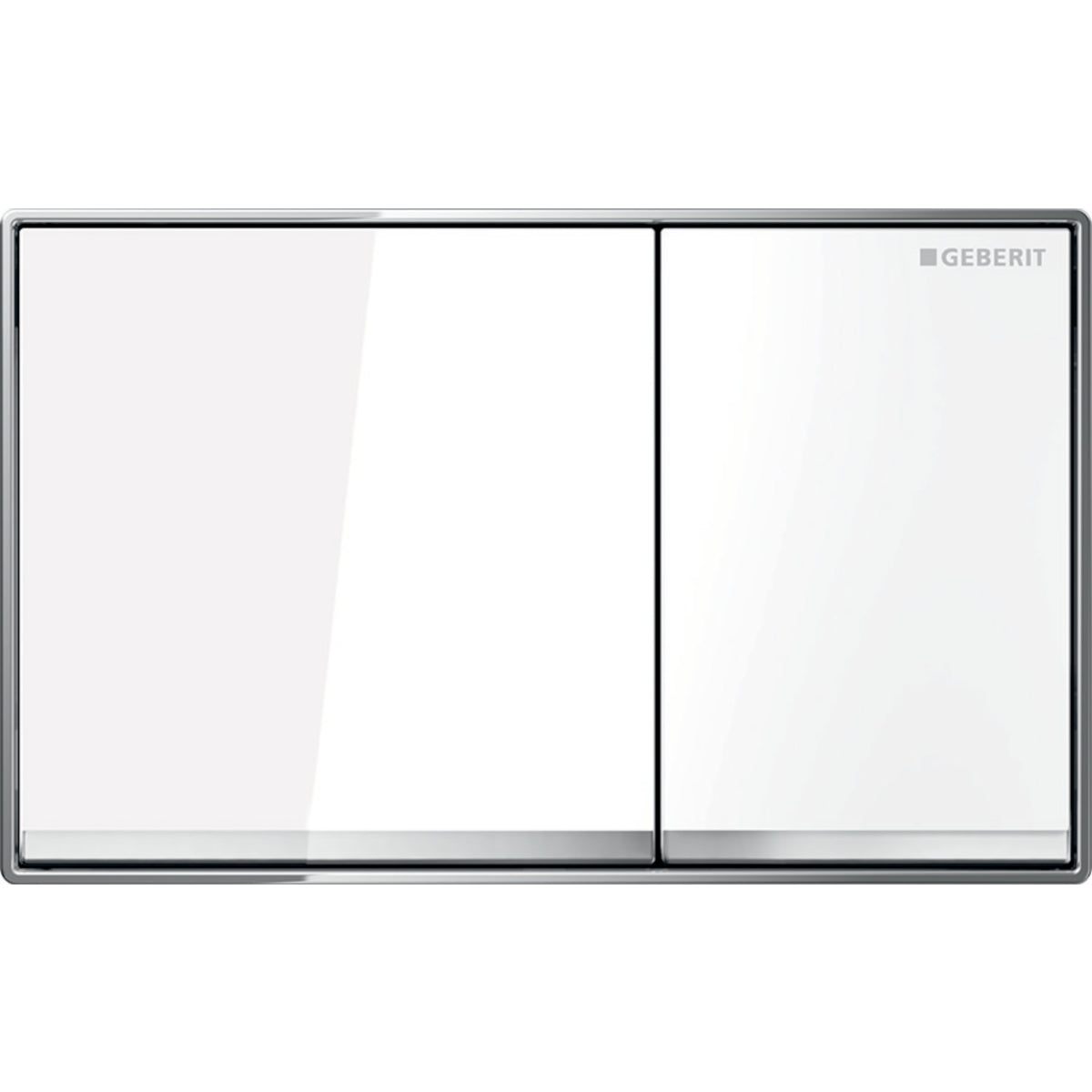 Plaque de déclenchement, Omega60 Geberit | Réf: 115.081.SI.1 | Finition blanche