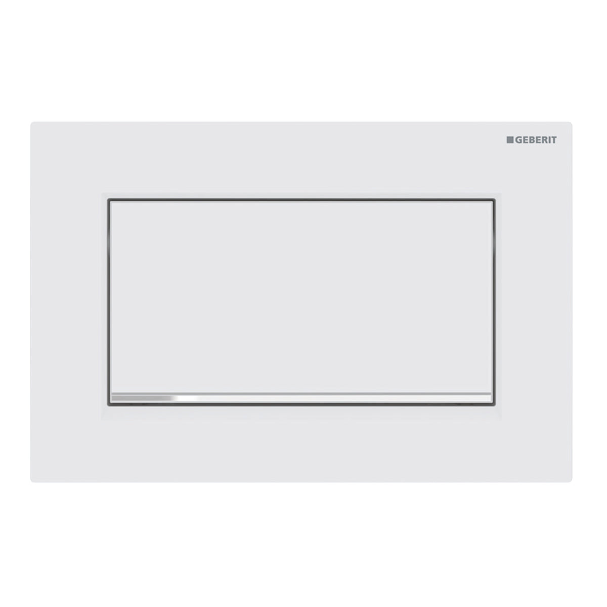 Single-button flush plate, Sigma30 Geberit | 2 white finishes