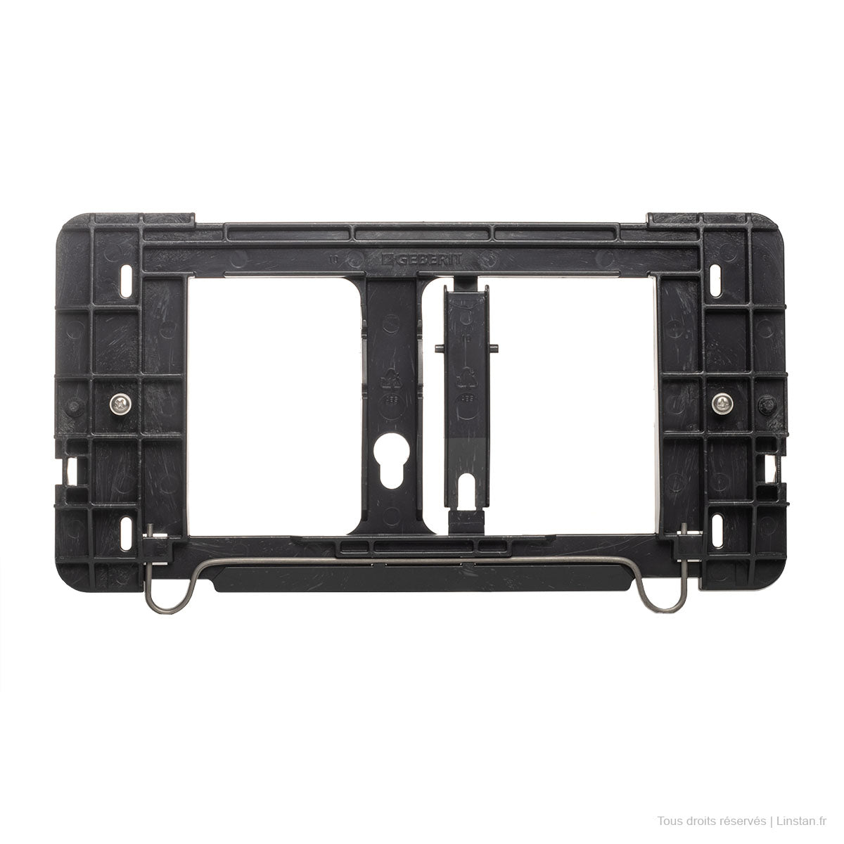 Geberit Highline Betätigungsplatte | Art.-Nr.: 115.151.00.1 | Gebürstetes Edelstahl-Finish