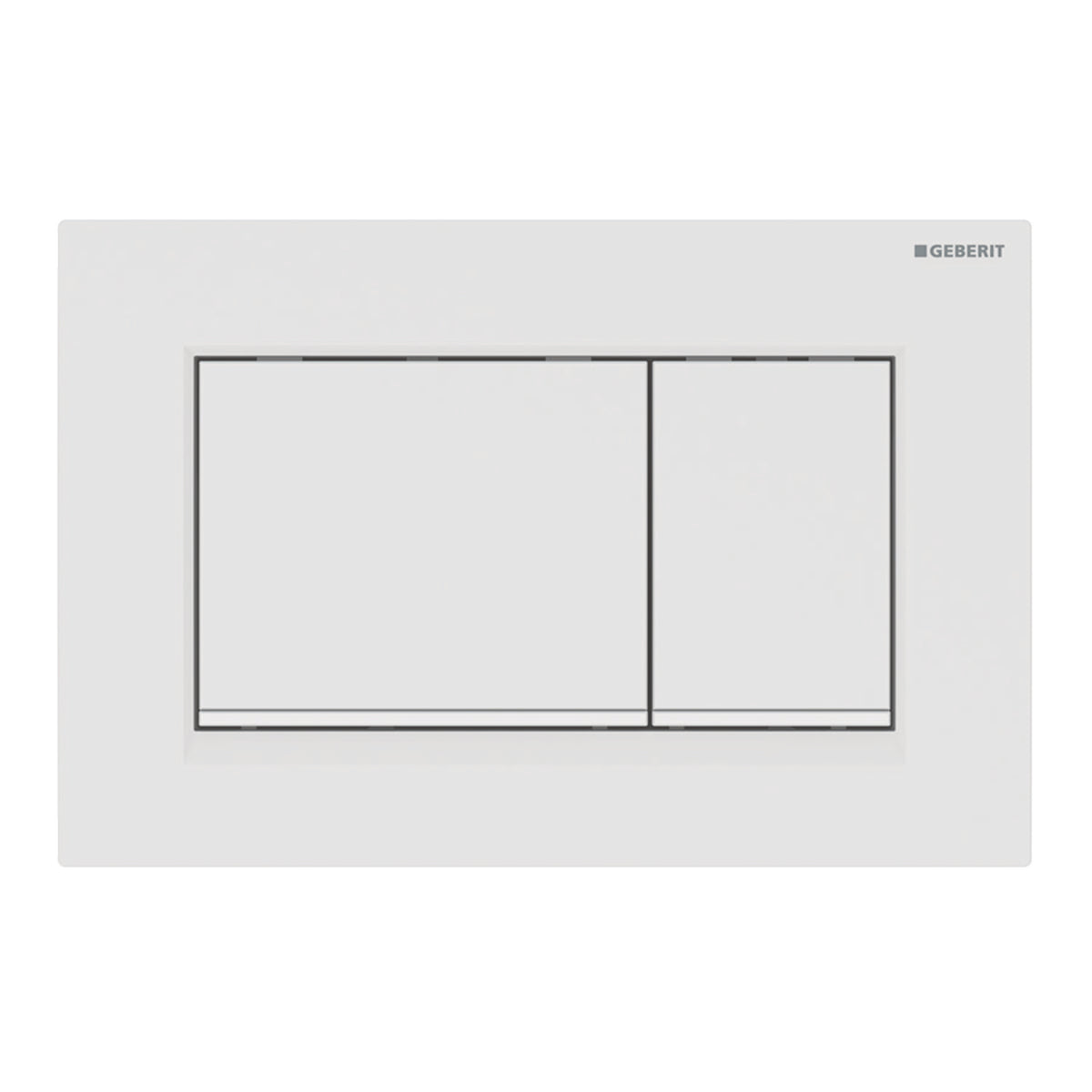 Geberit Sigma30 flush plate | 5 white finishes