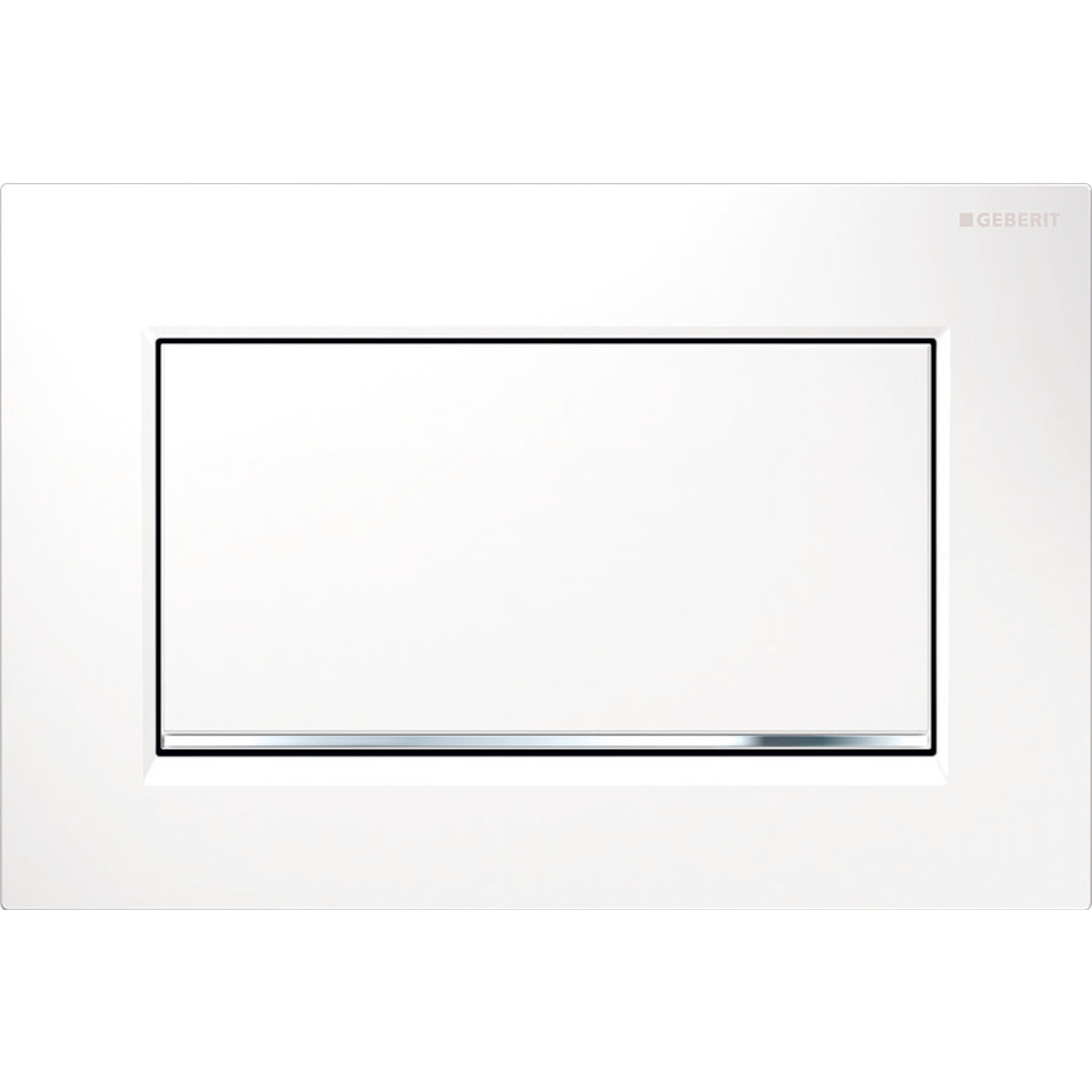 Single-button flush plate, Sigma30 Geberit | 2 white finishes