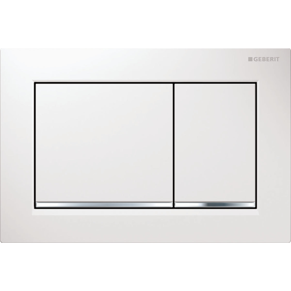 Flush plate, Omega30 Geberit | 5 white finishes