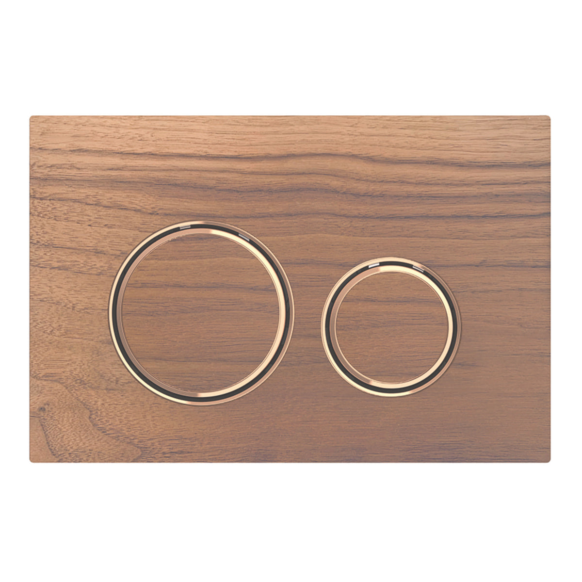 Plaque de déclenchement Sigma21 Geberit | 4 Finitions bois, noyer américain (produit naturel)