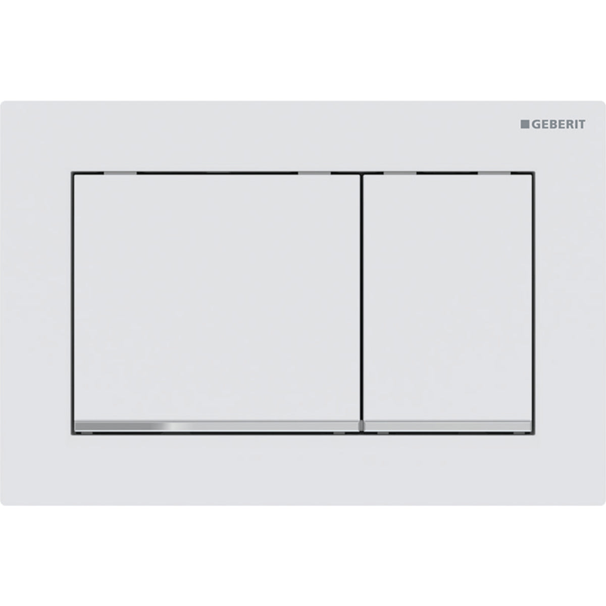 Flush plate, Omega30 Geberit | 5 white finishes