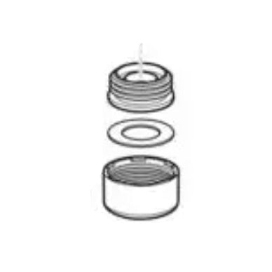 Geberit clamping nut with a diameter of 32 mm | Ref: 238.071.00.1 | For AP112 exposed cistern