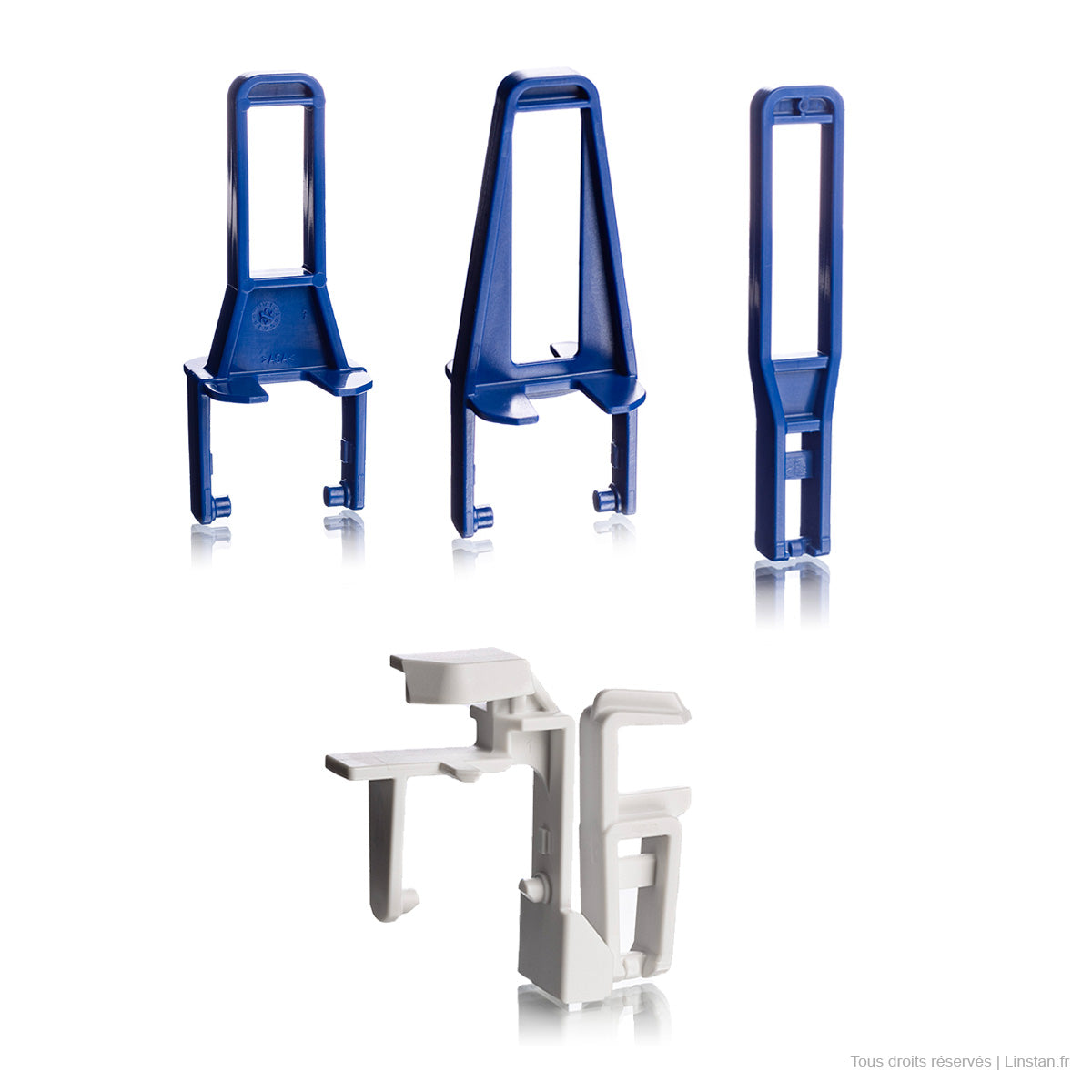 Kit complet d’étrier pour le mécanisme Type 212 Geberit | Réf: 244.844.00.1 | Pour réservoirs encastrés