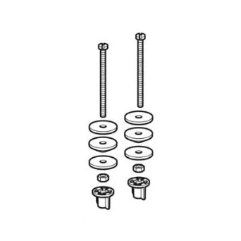 Kit de fixation Geberit | Réf: 217.869.00.1 | Pour réservoir en porcelaine
